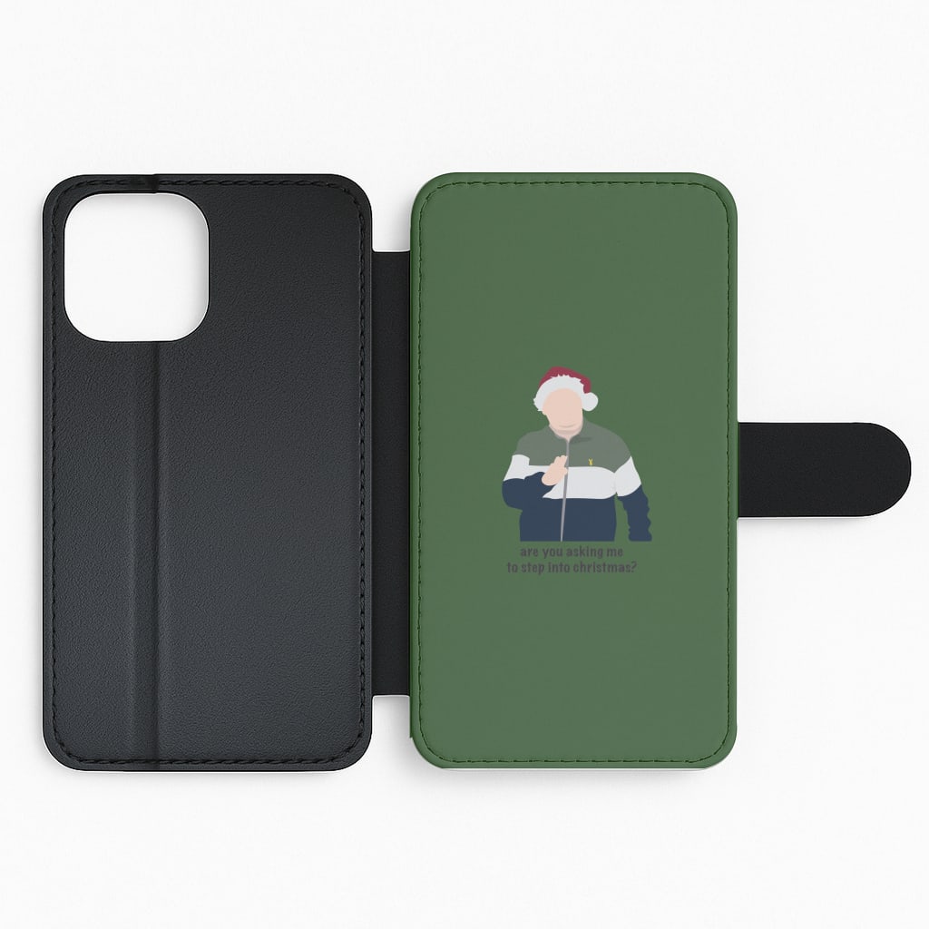 Are You Asking Me To Step Into Christmas - Gavin And Stacey Flip Phone Case