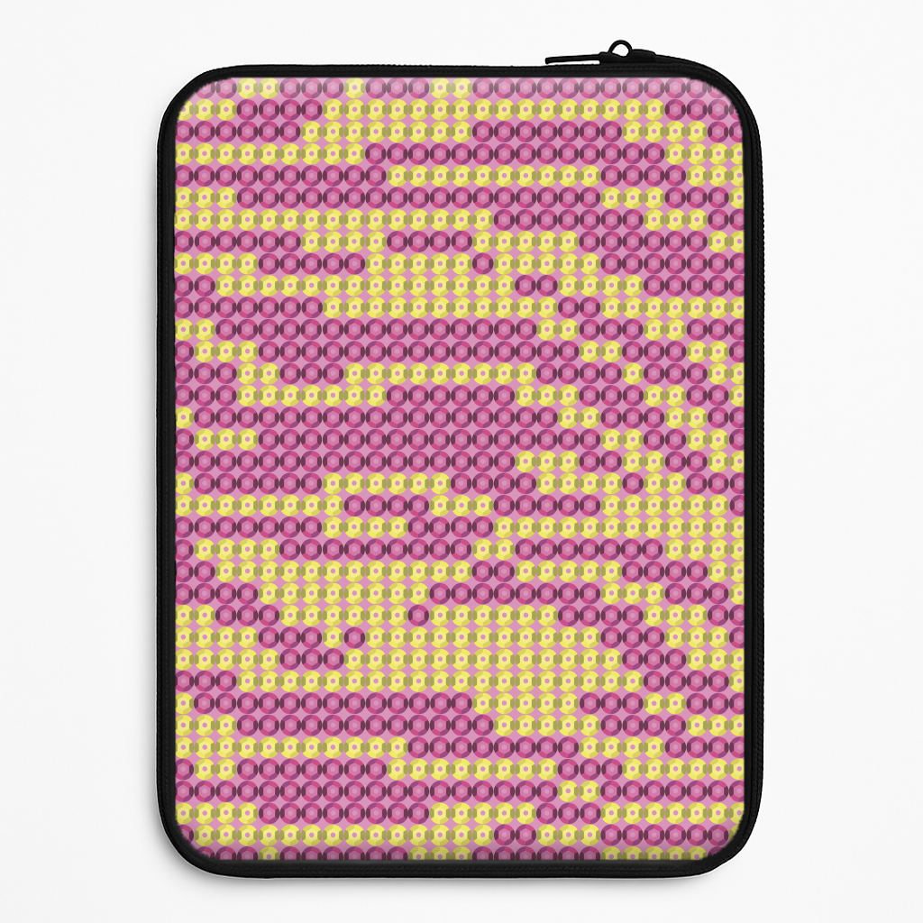 Sequin Tiger Pattern Laptop Sleeve