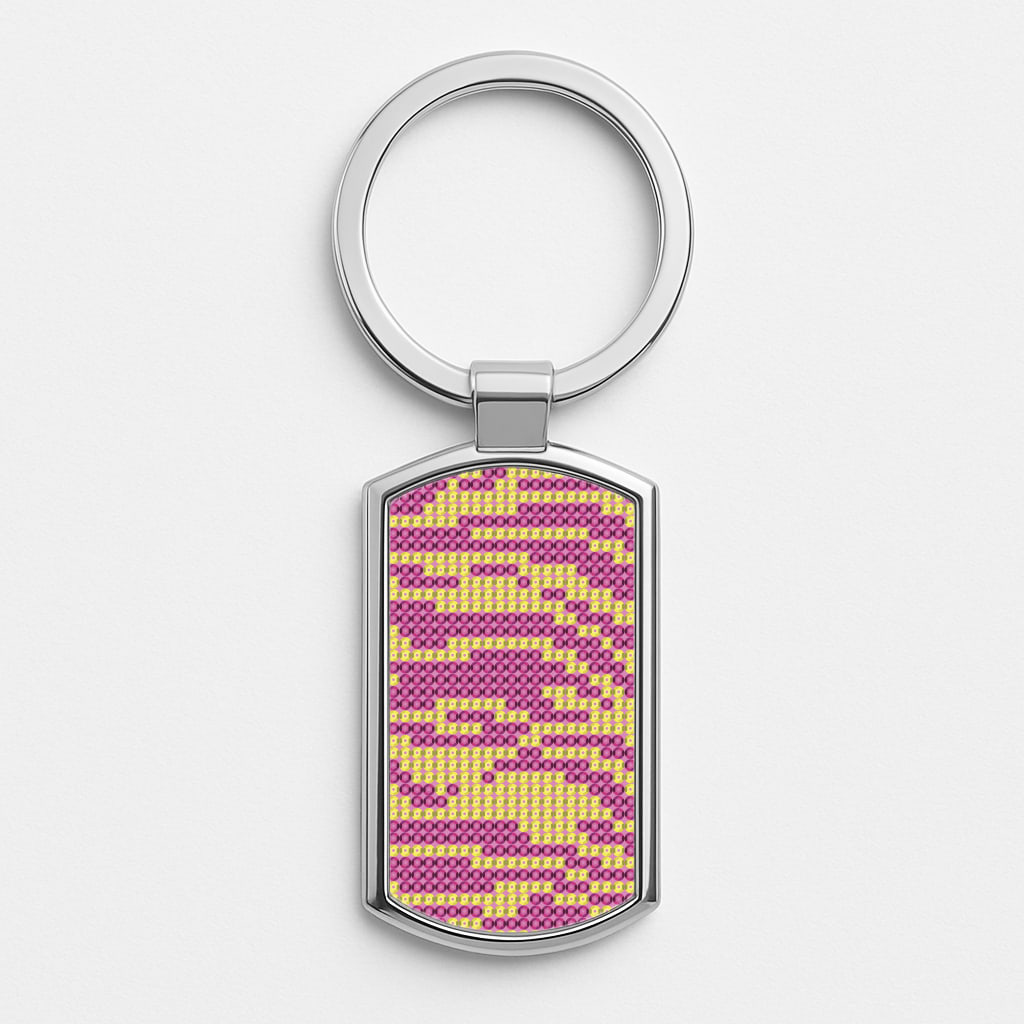 Sequin Tiger Pattern Luxury Keyring