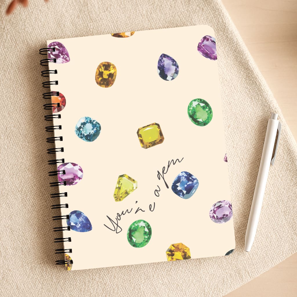 You're A Gem Pattern Notepad