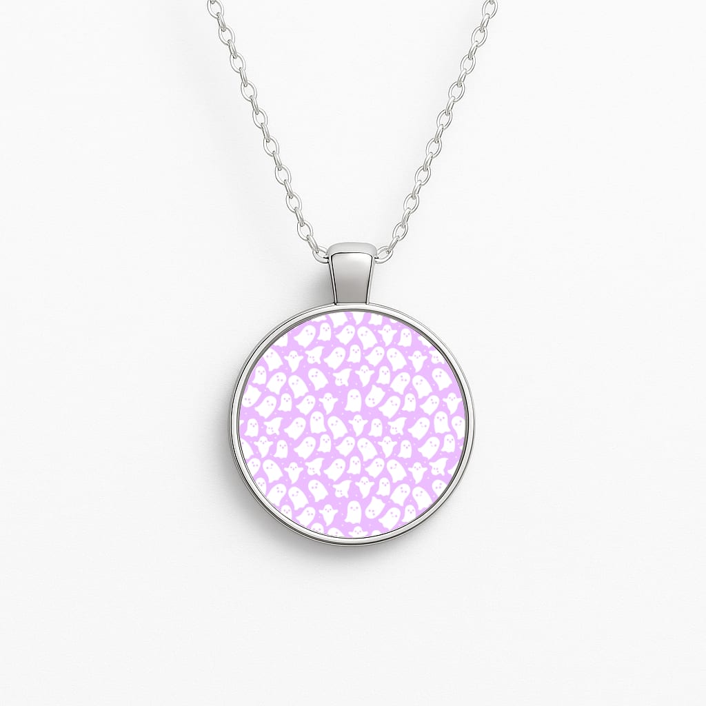 Ghost Pattern Necklace
