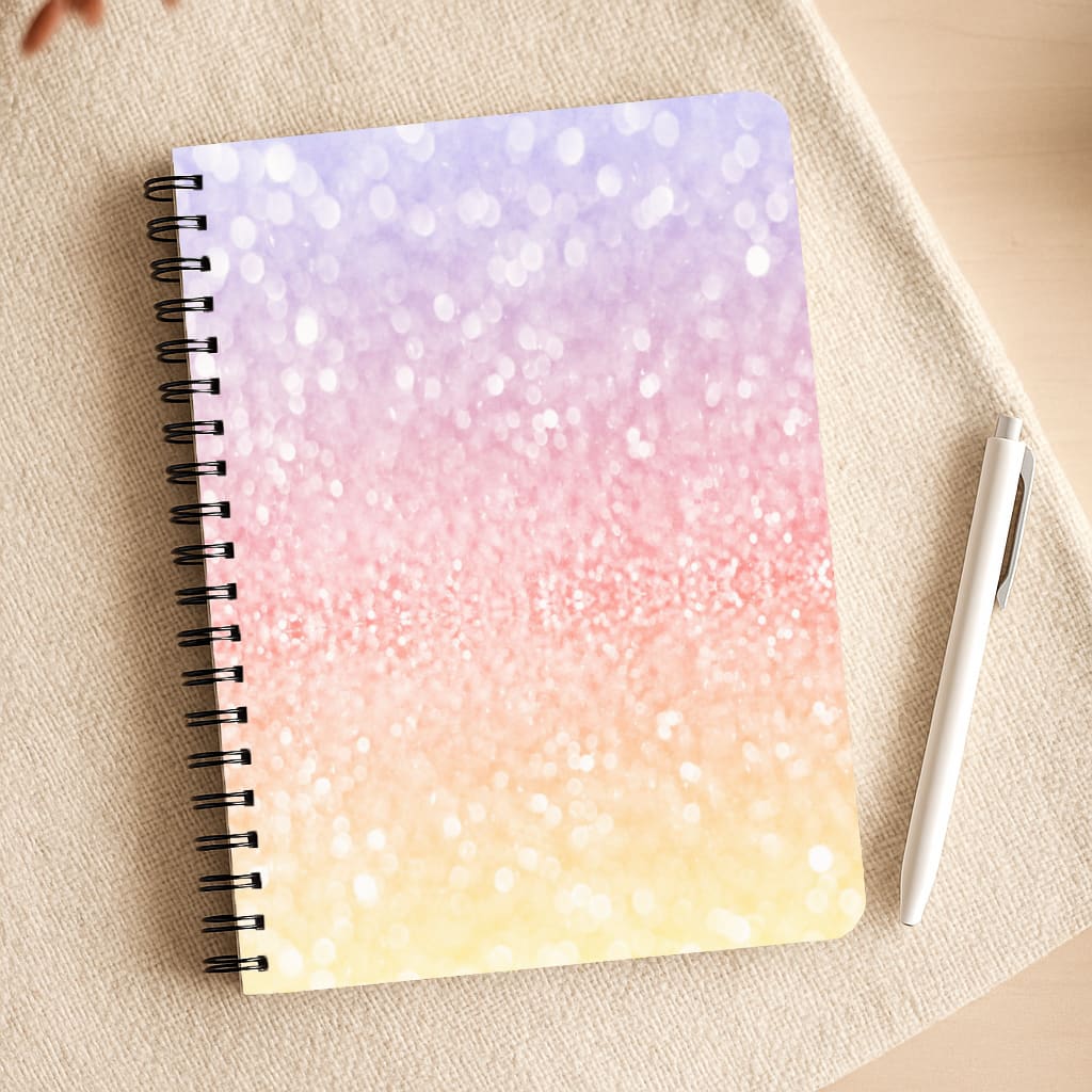 Glitter Splash Notepad