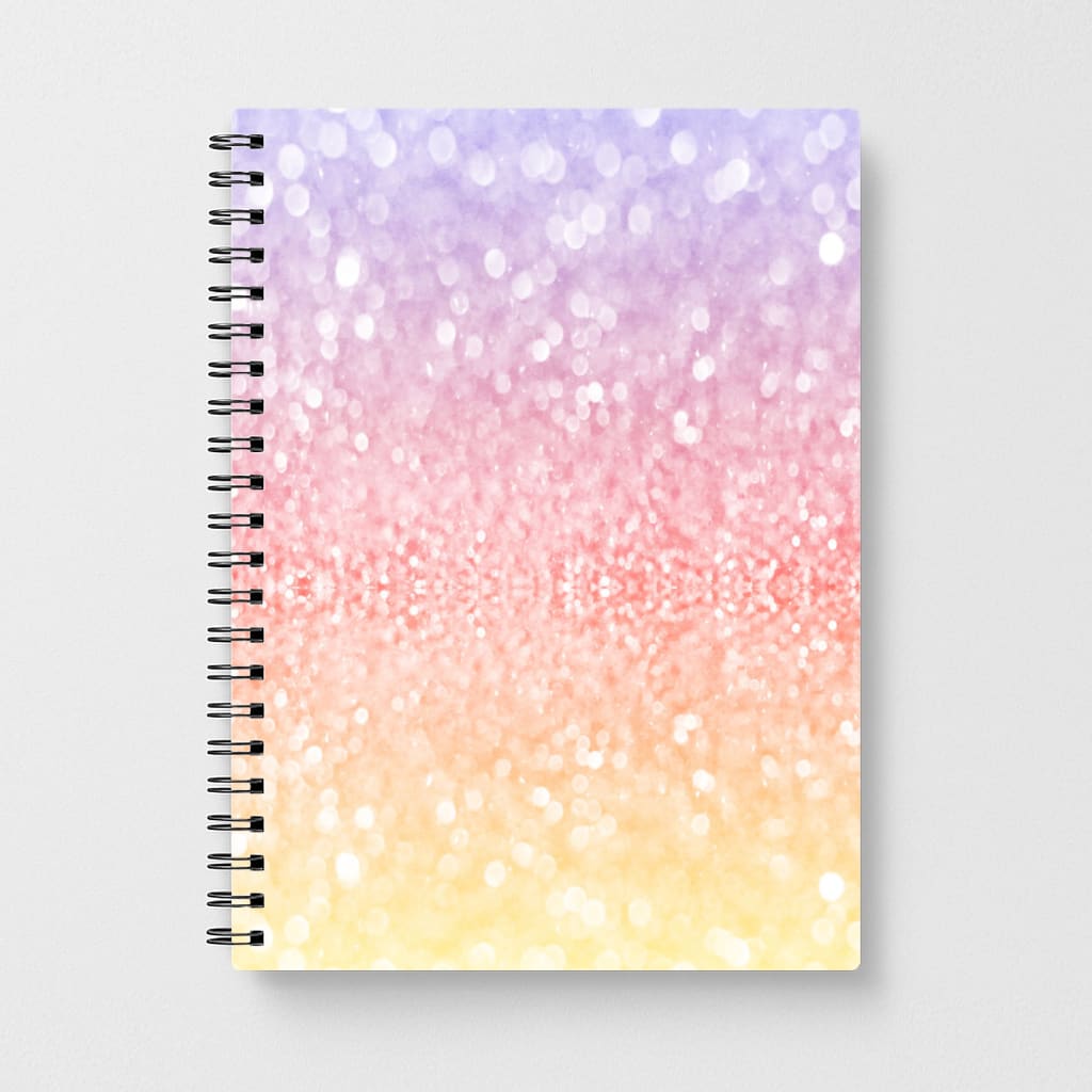 Glitter Splash Notebook