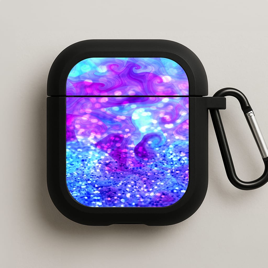 Glitter Swirl, Tumblr Stlye AirPods Case