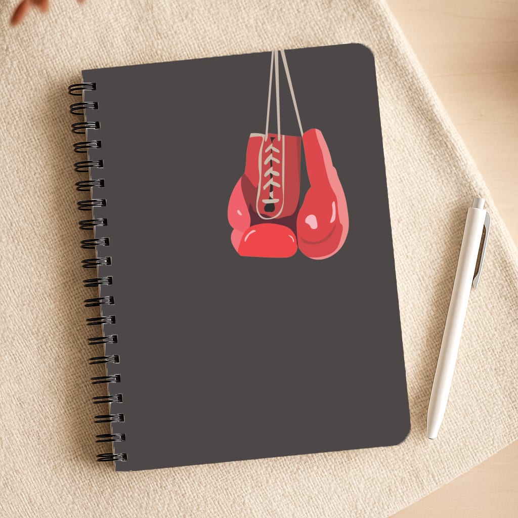 String gloves - Boxing Notepad