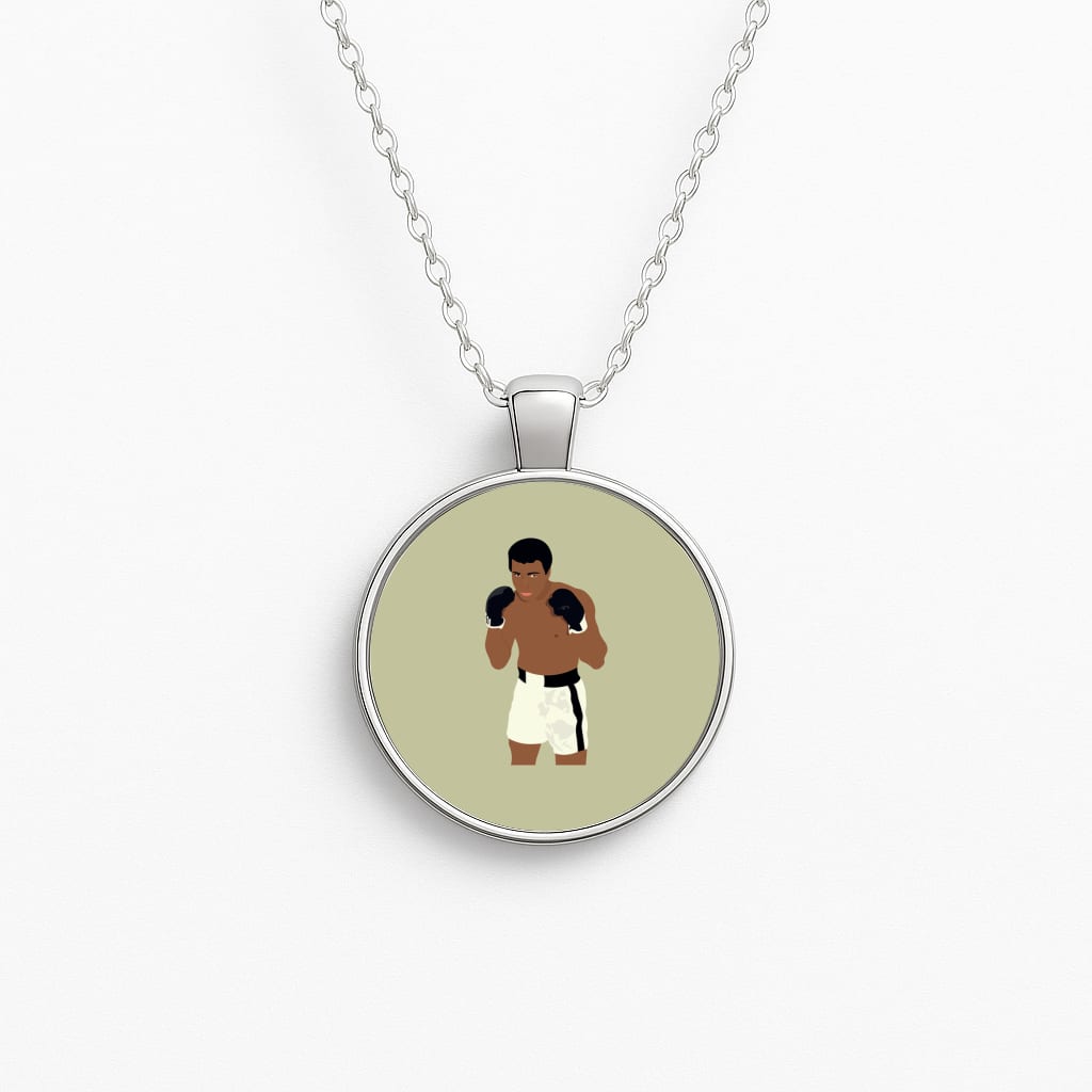 Ali - Boxing Circle Necklace