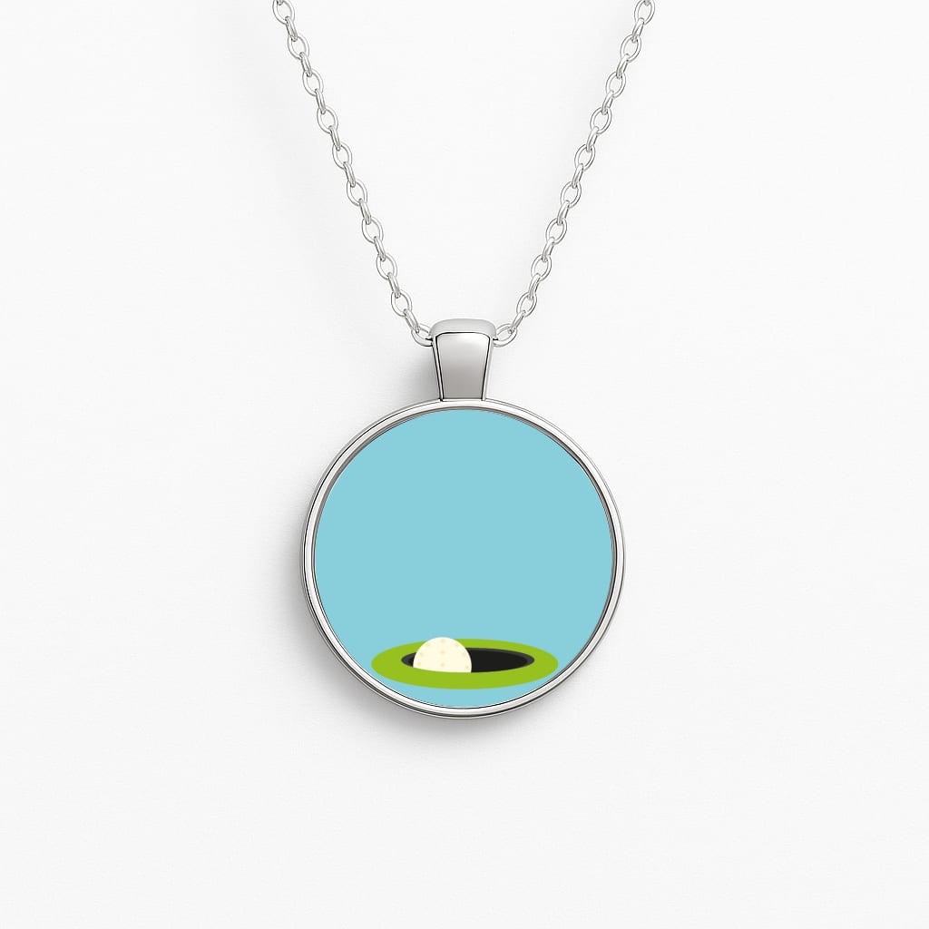 Hole - Golf Circle Necklace
