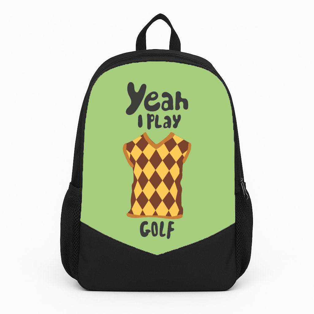 Yeah I play golf - Golf Backpack