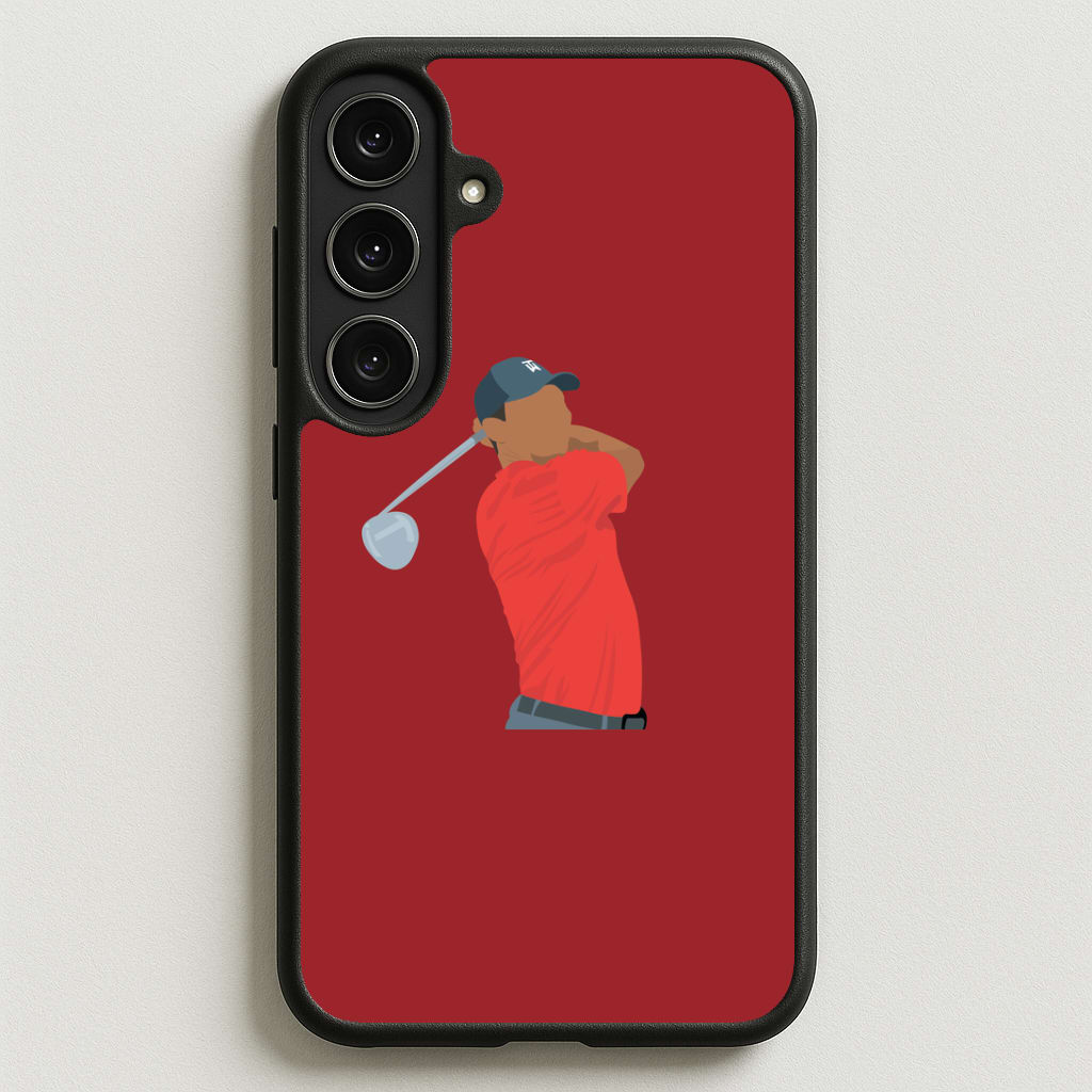 Tiger - Golf Phone Case for Galaxy S25FE