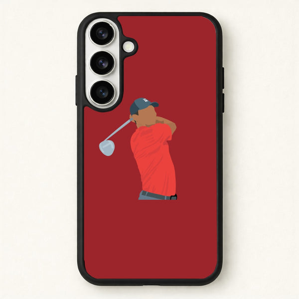 Tiger - Golf Phone Case for Galaxy S26