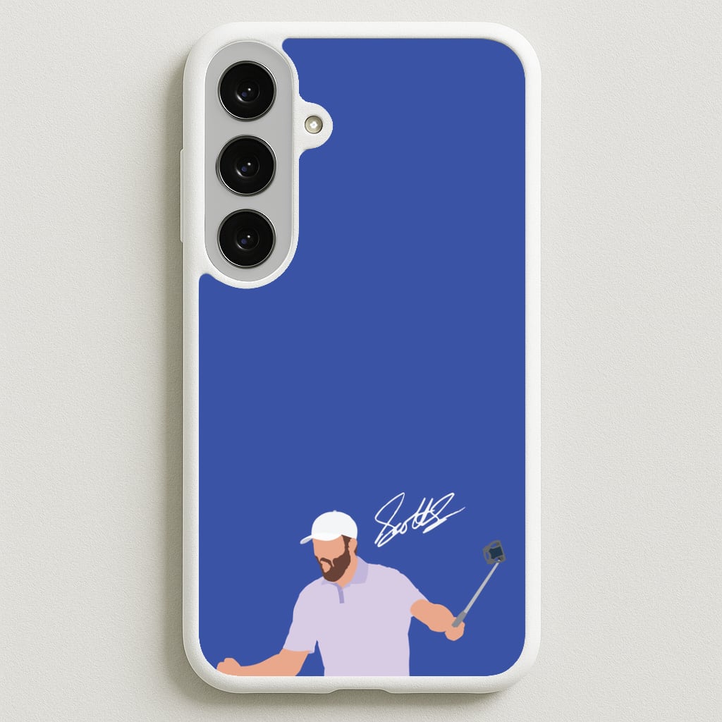 Scheffler Signature Phone Case for Galaxy S25FE