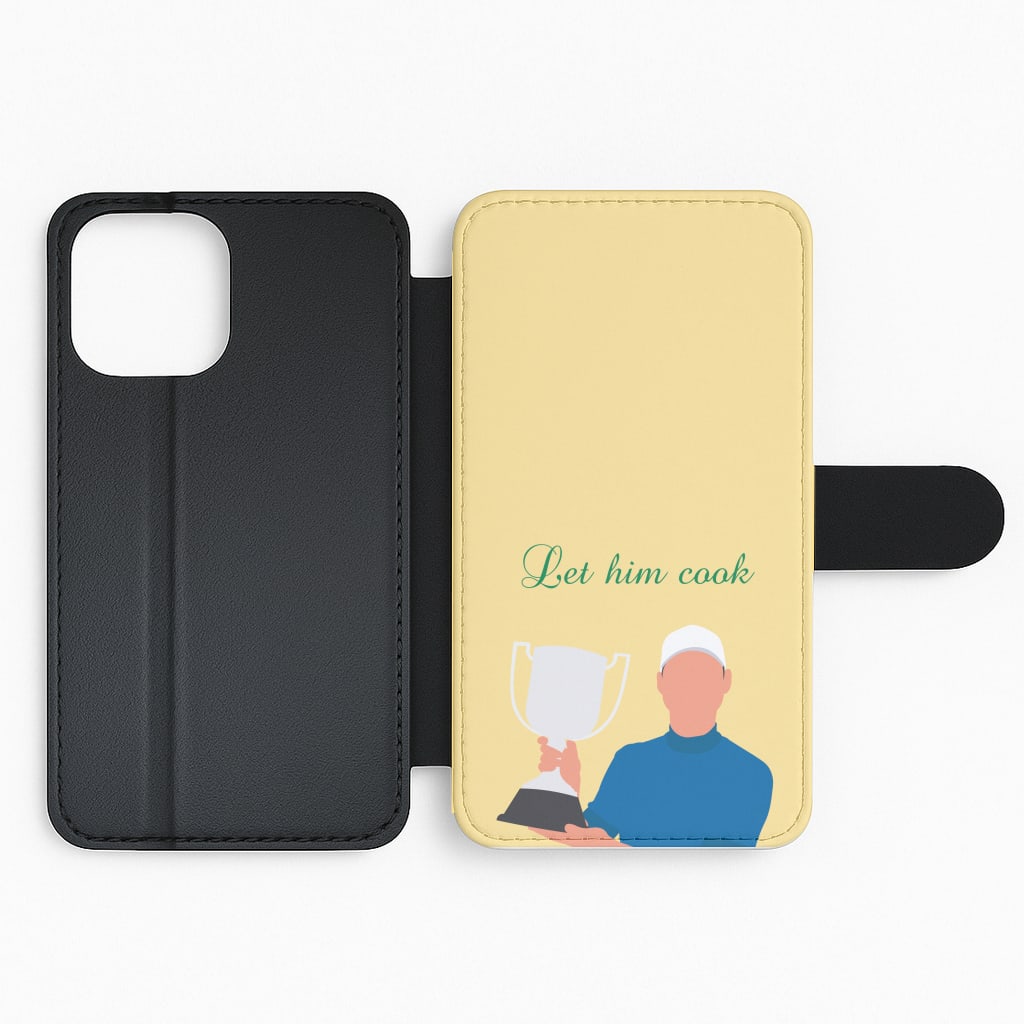Let Him Cook Flip Phone Case