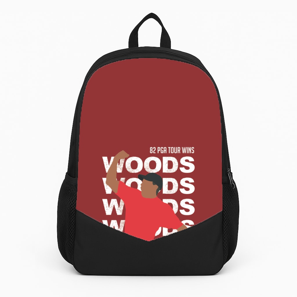 Woods Dark Red Large Backpack
