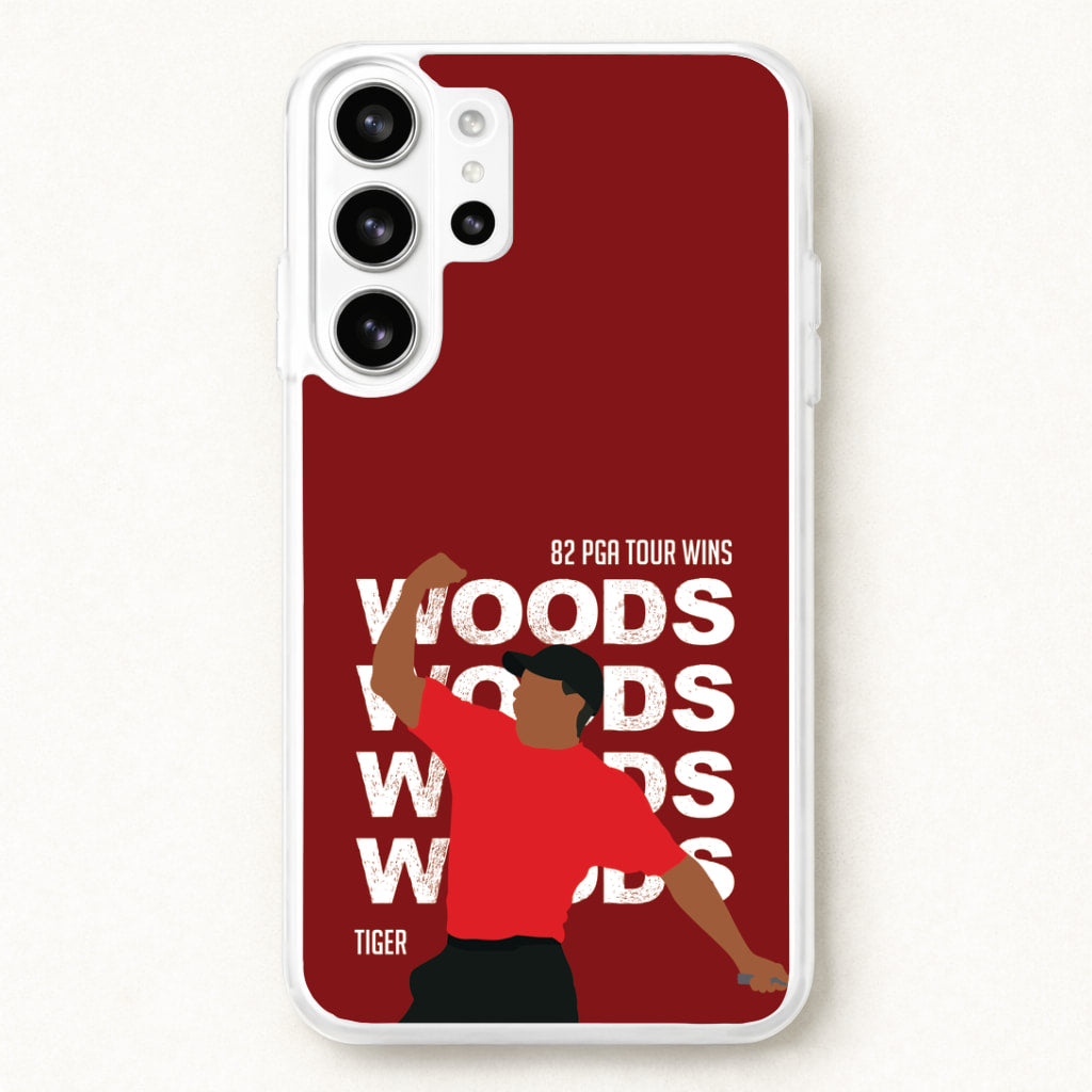 Woods Dark Red Phone Case for Galaxy S26 Ultra