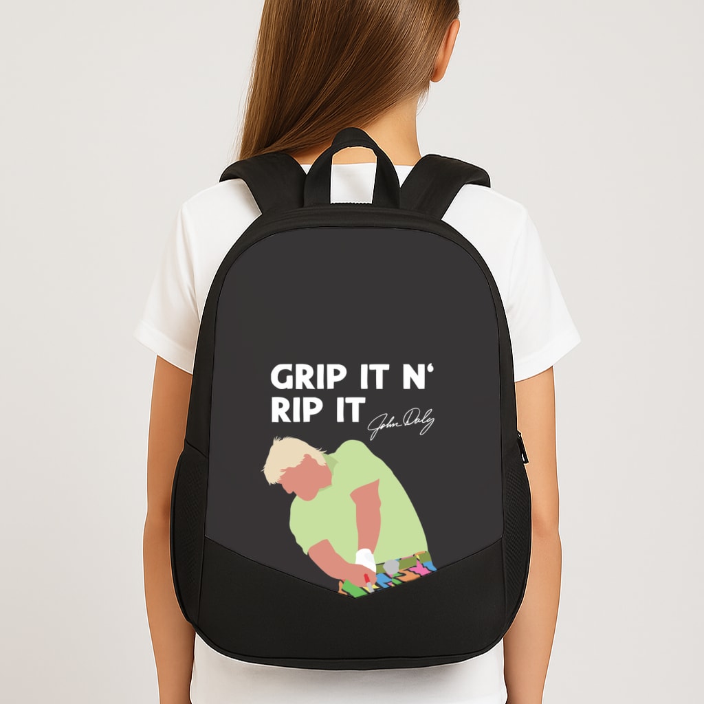 Grip It N Rip It Large School Bag