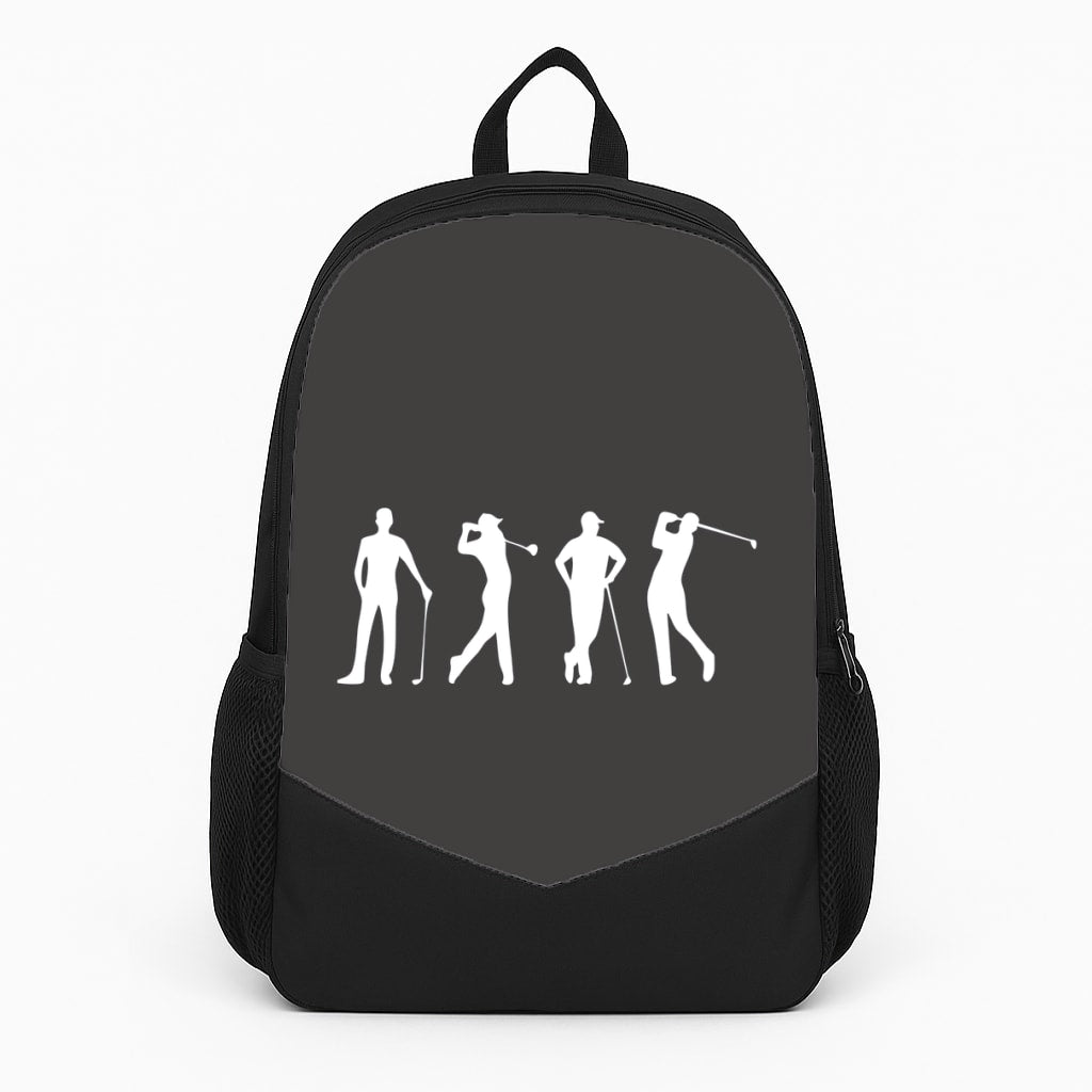 Golf Silhouettes Large Backpack