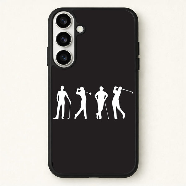 Golf Silhouettes Phone Case for Galaxy S26