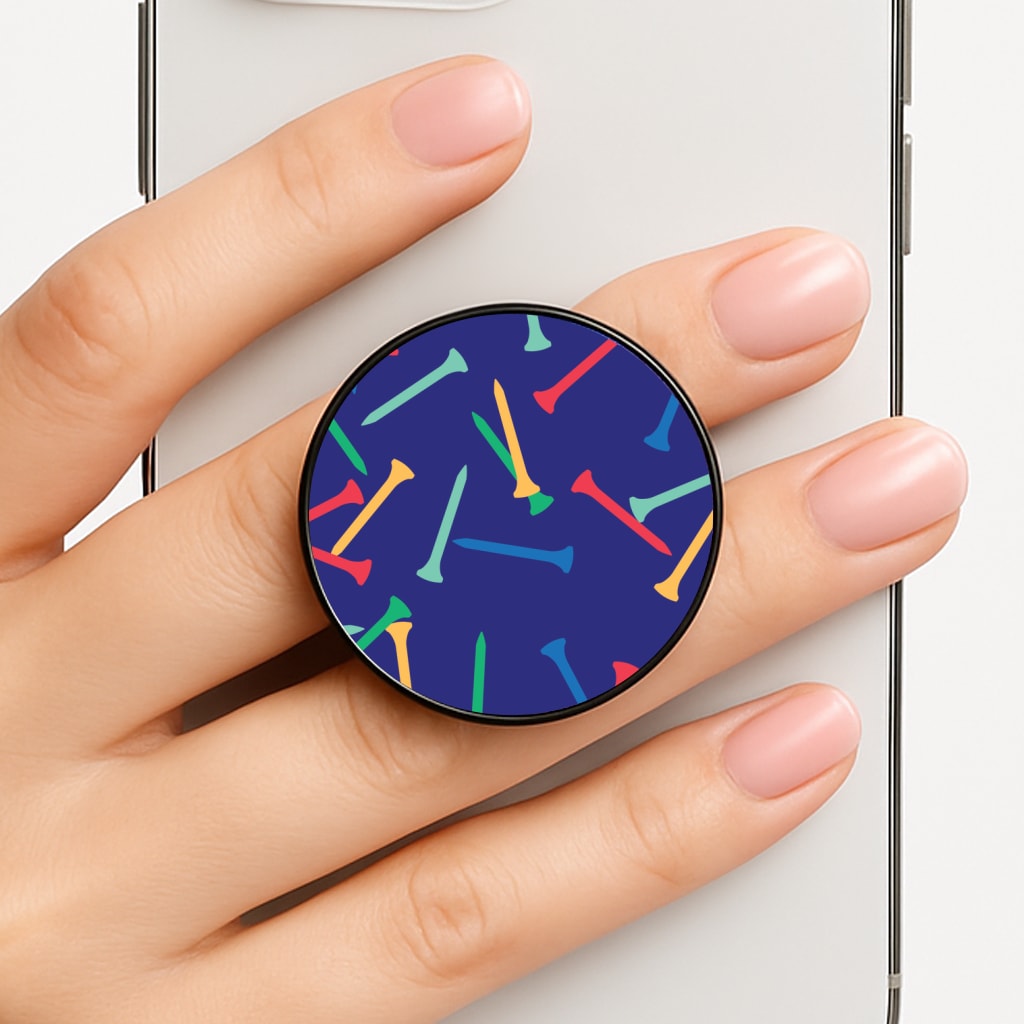 Golf Tees Pattern Phone Grip