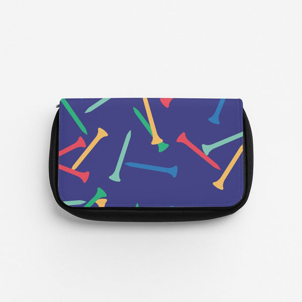 Golf Tees Pattern Pencil Case
