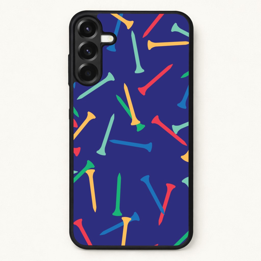 Golf Tees Pattern Phone Case for Galaxy A57