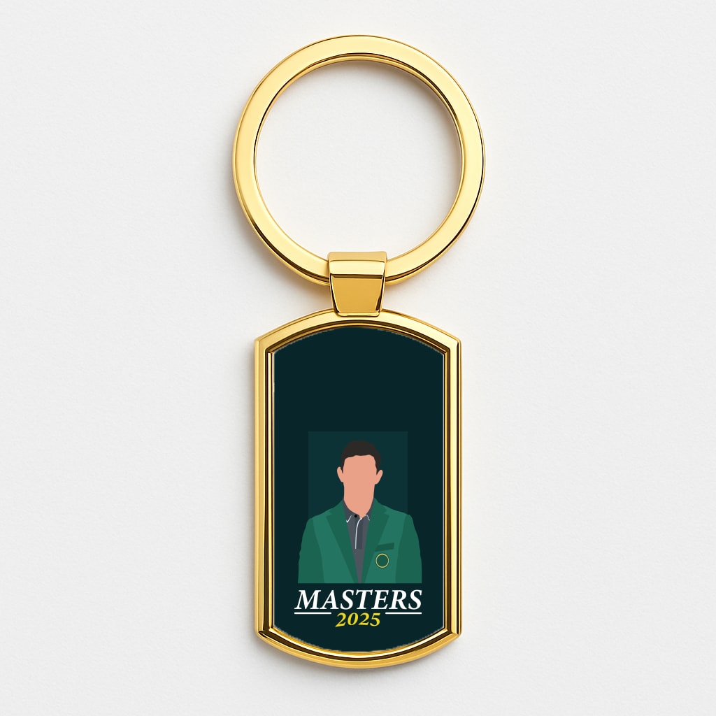 Rory Masters 2025 Gold Keyring