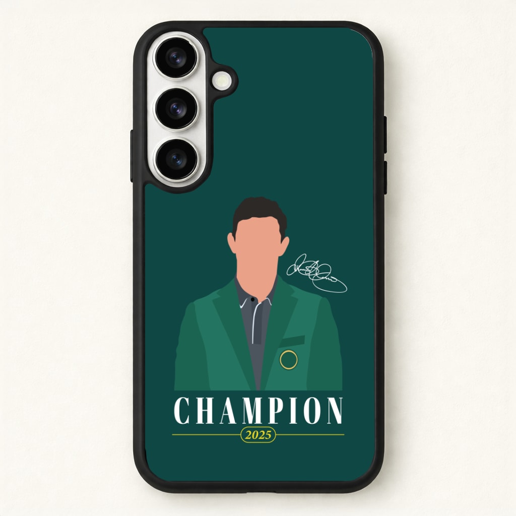Rory Champion 2025 Signature Phone Case for Galaxy S26