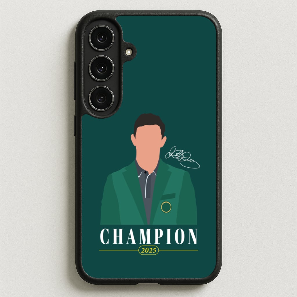 Rory Champion 2025 Signature Phone Case for Galaxy S25FE