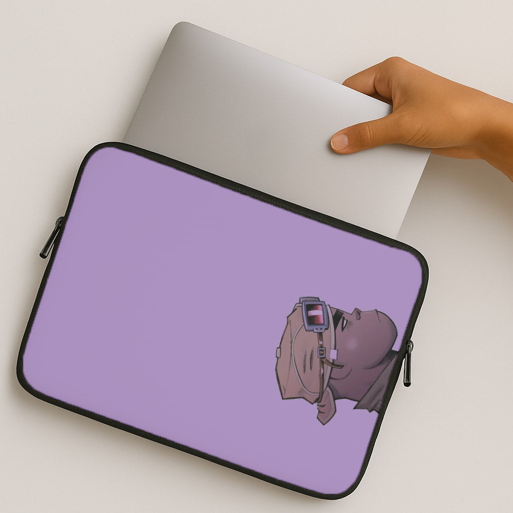 Purple 2d MacBook Case