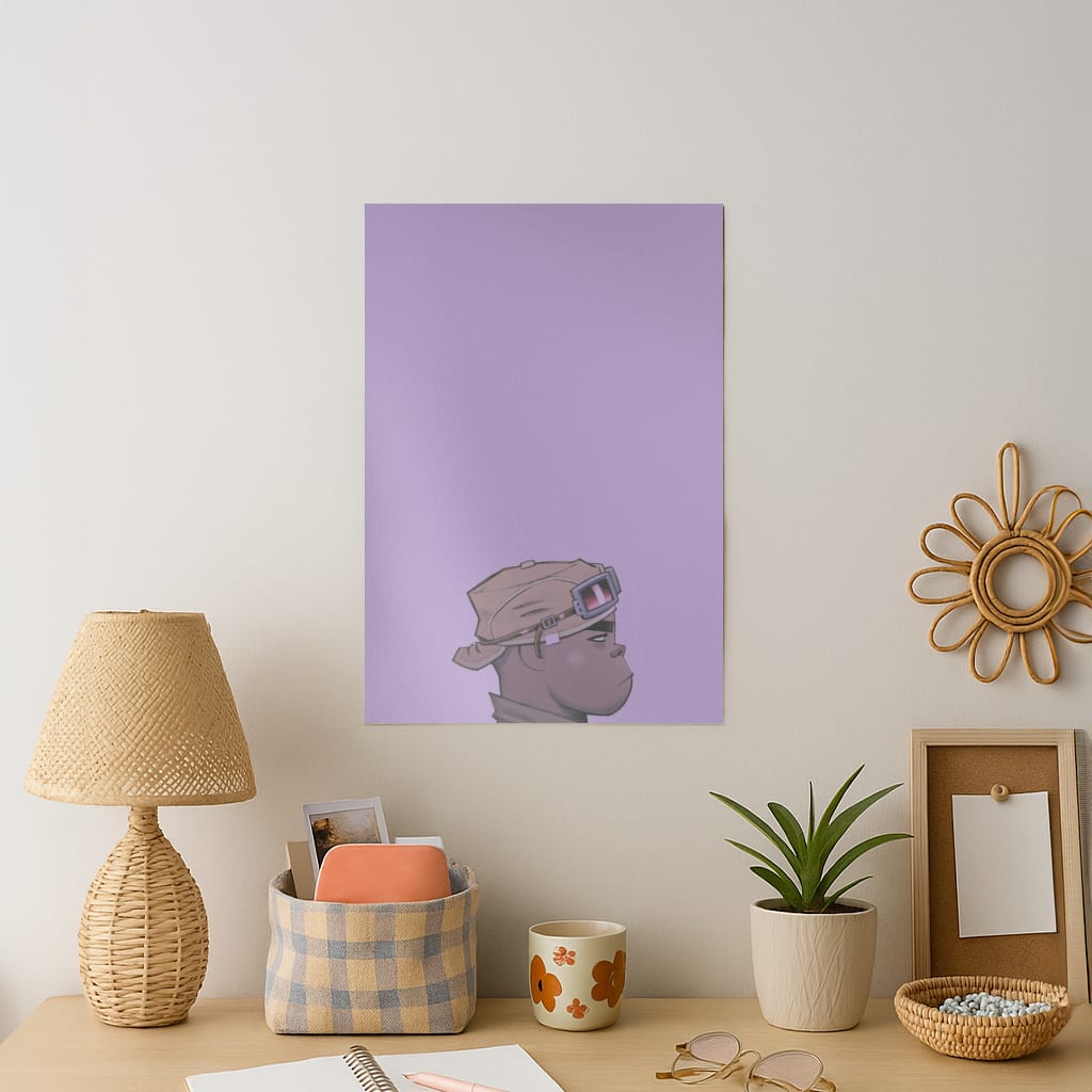 Purple 2d Art Print