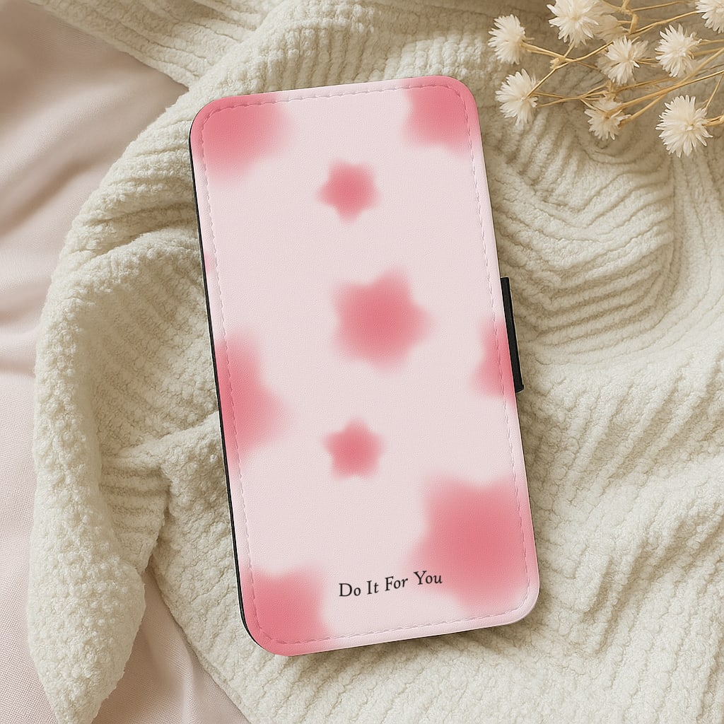 Do It For You Stars Pattern Wallet Phone Case