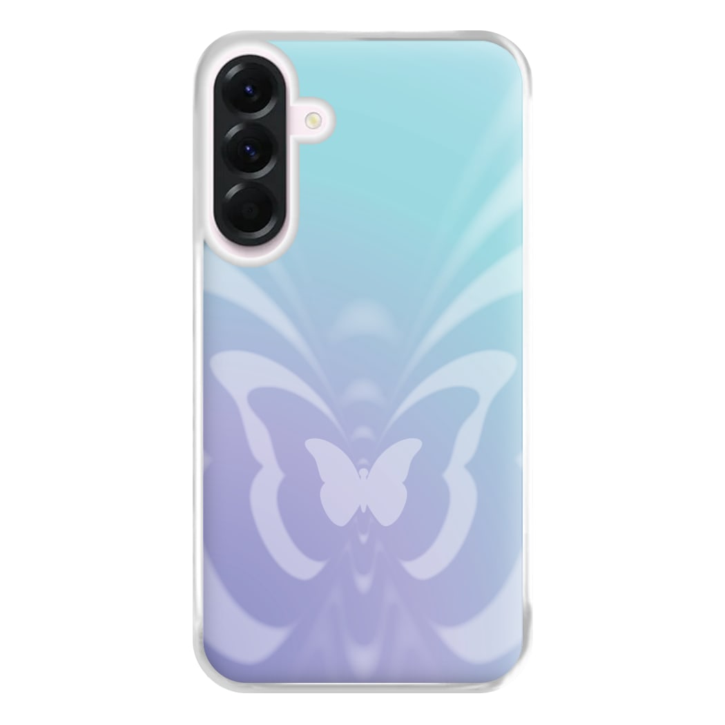 Butterfly Gradient Purple Phone Case for Galaxy A36