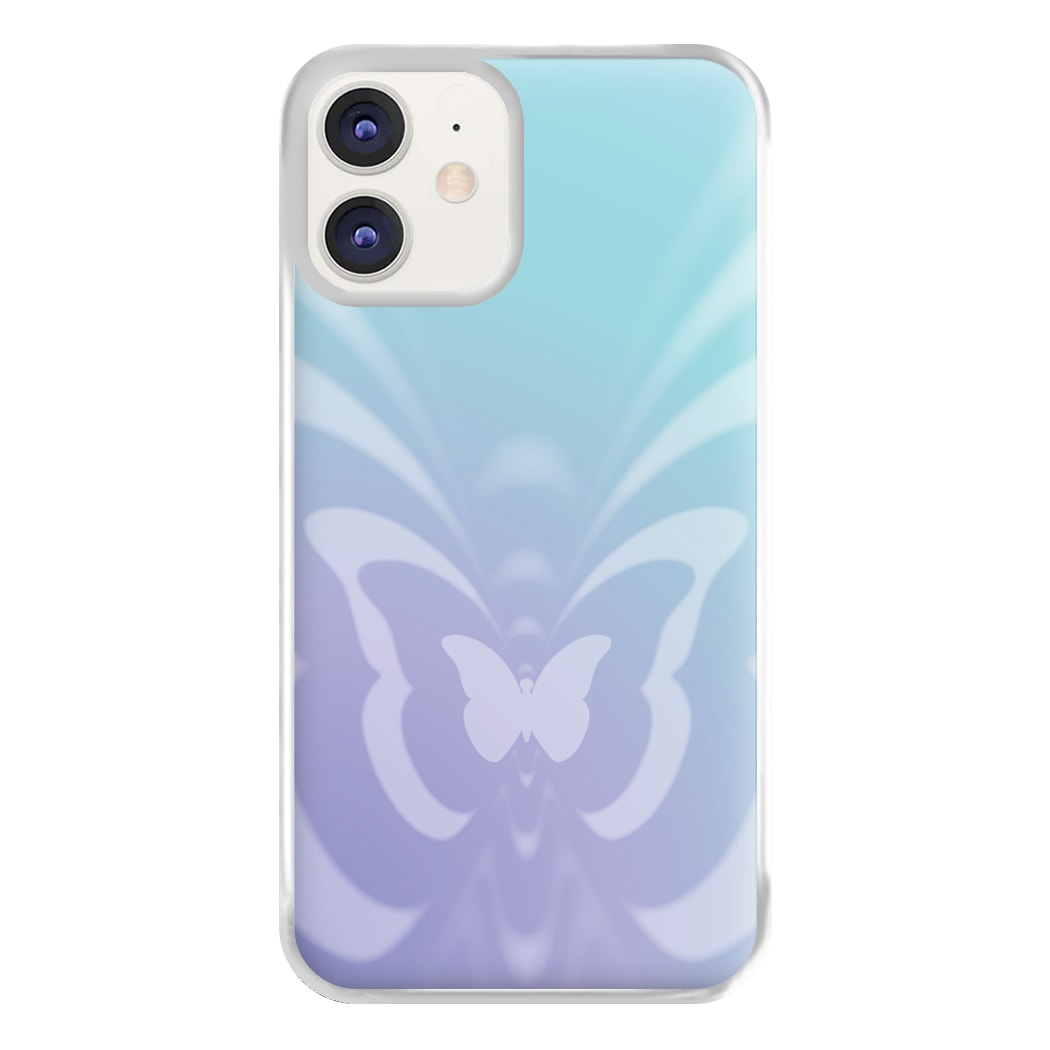 Butterfly Gradient Purple Phone Case for iPhone 11