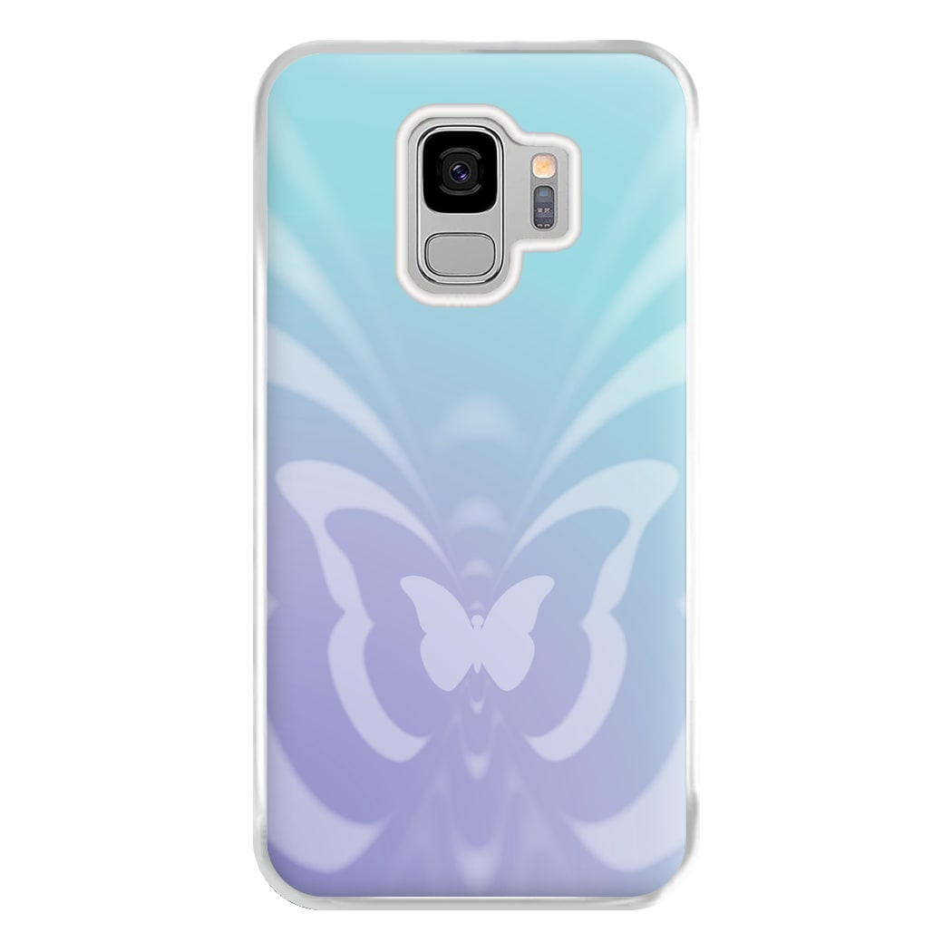 Butterfly Gradient Purple Phone Case for Galaxy S9 Plus
