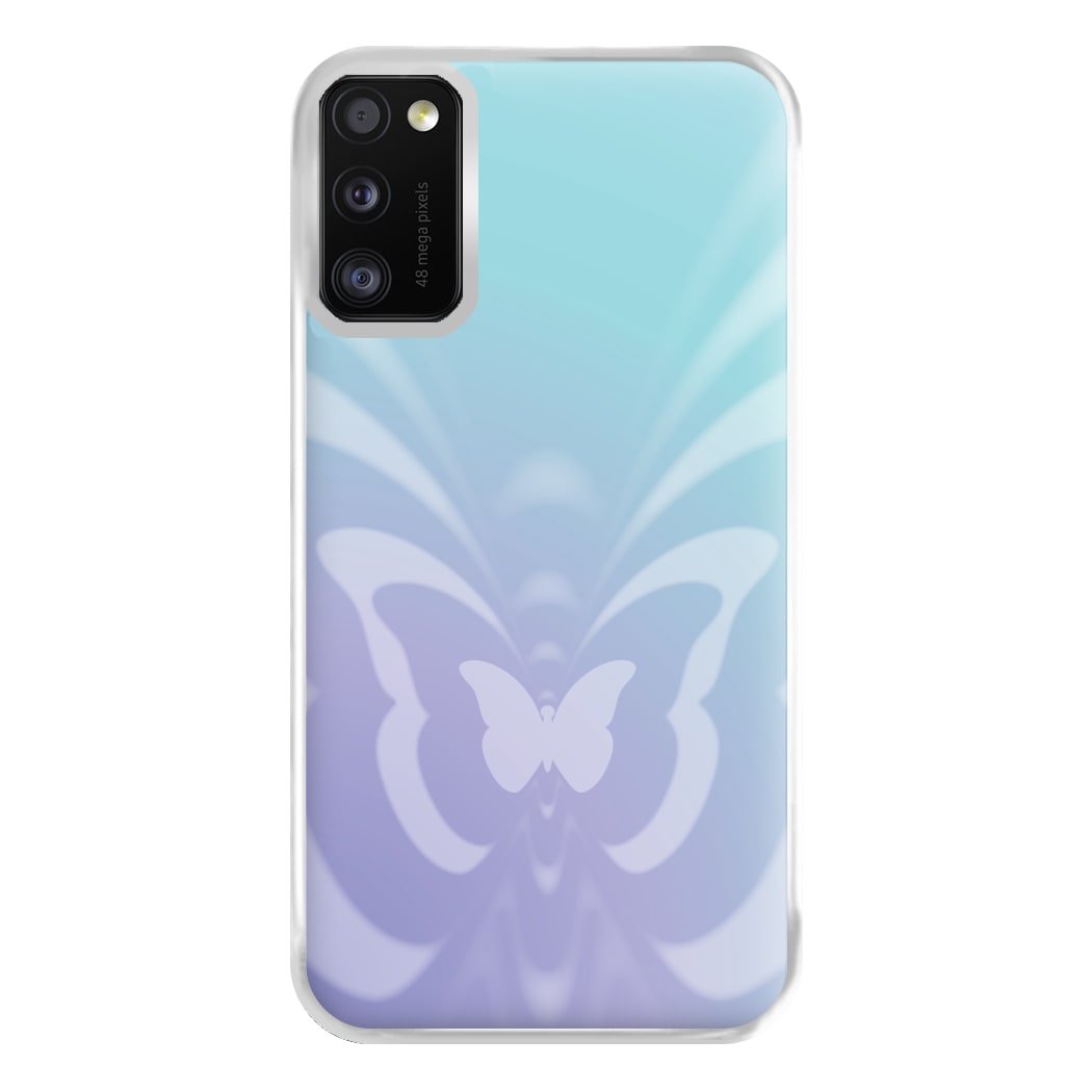 Butterfly Gradient Purple Phone Case for Galaxy A41