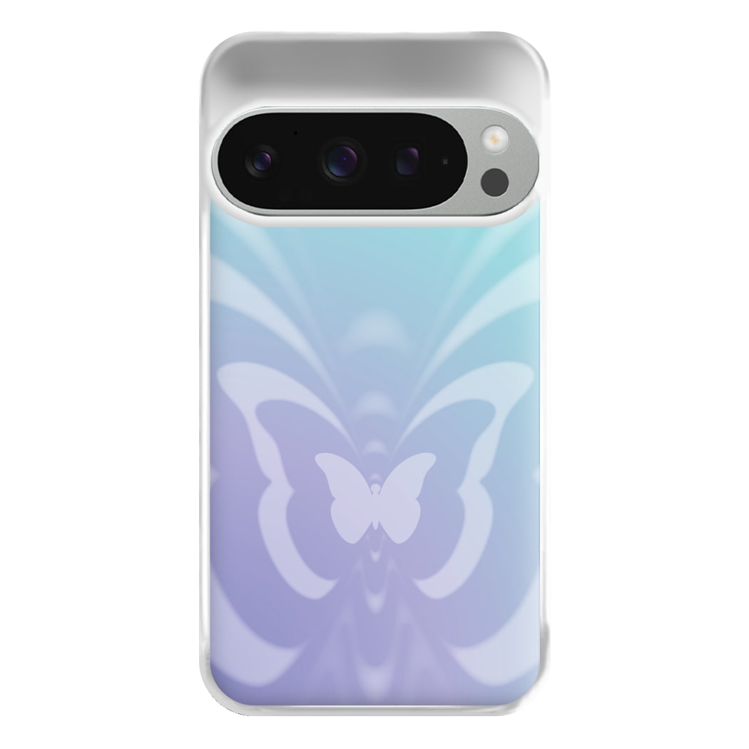 Butterfly Gradient Purple Phone Case for Google Pixel 9 Pro XL