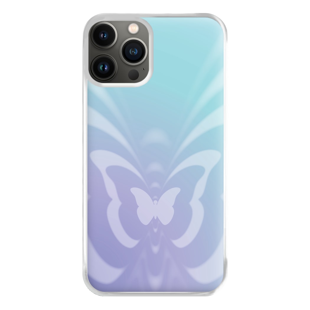 Butterfly Gradient Purple Phone Case for iPhone 11 Pro Max