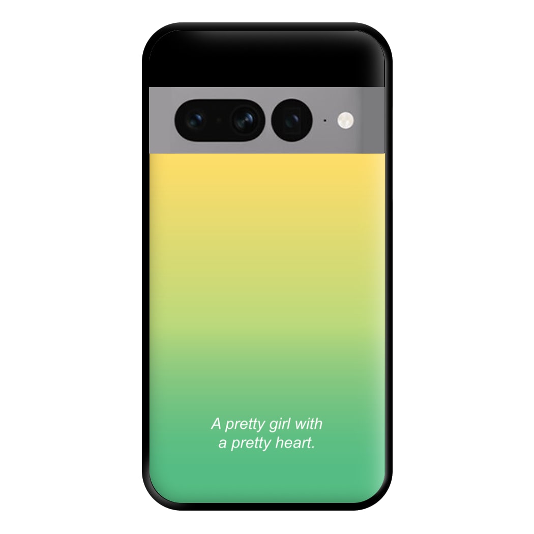 A Pretty Girl With A Pretty Heart Phone Case for Google Pixel 7 Pro