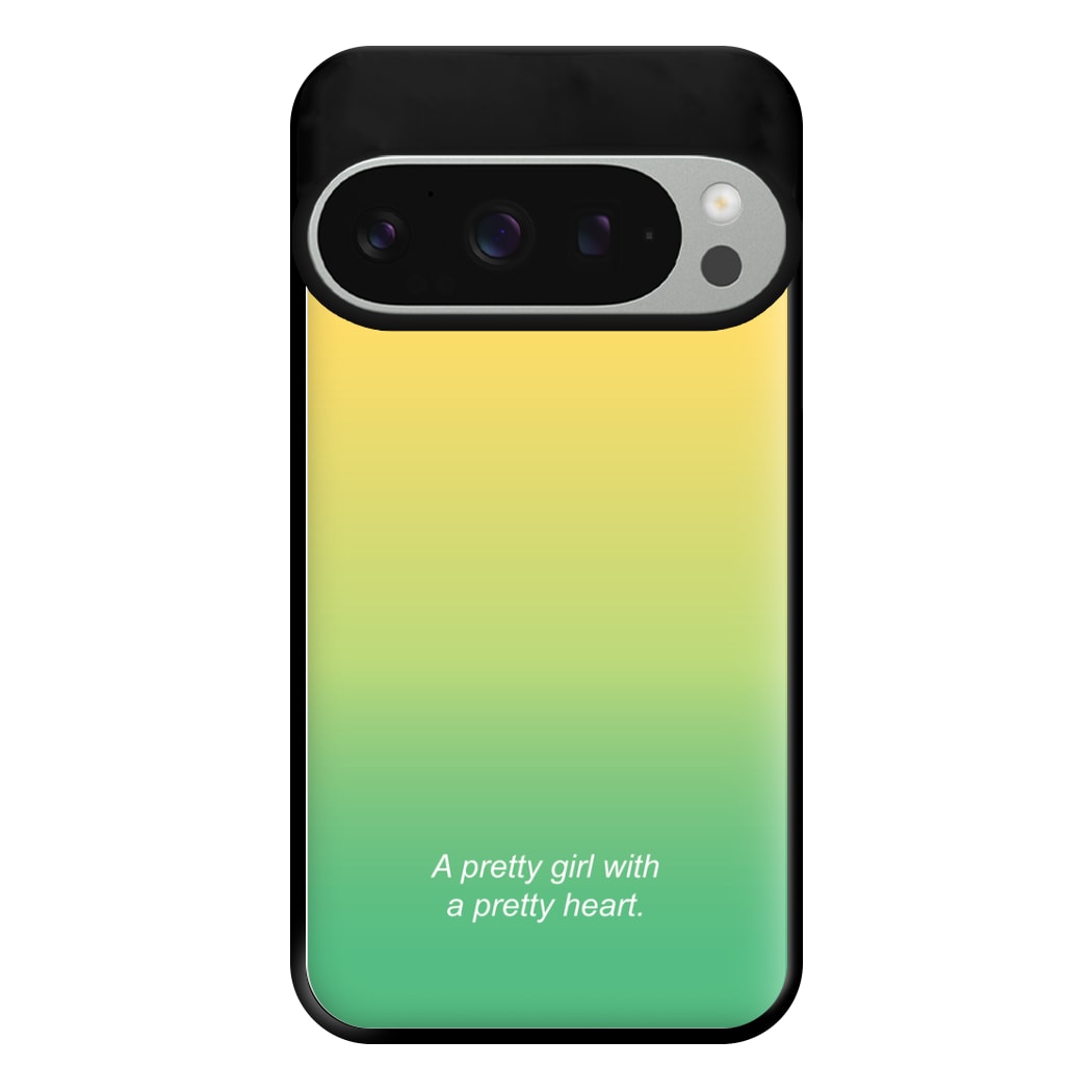 A Pretty Girl With A Pretty Heart Phone Case for Google Pixel 9 Pro XL