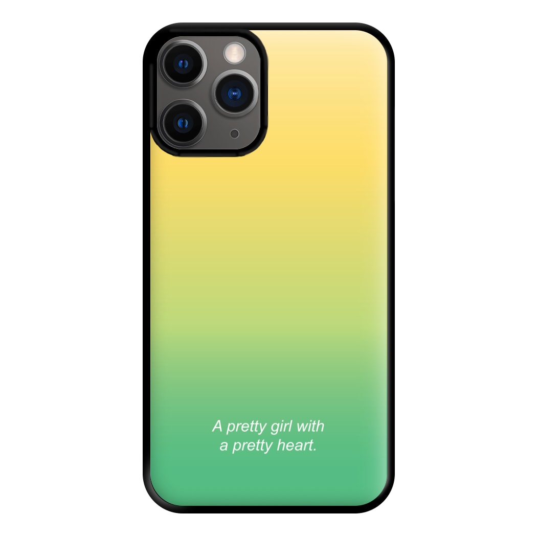 A Pretty Girl With A Pretty Heart Phone Case for iPhone 12 Pro Max