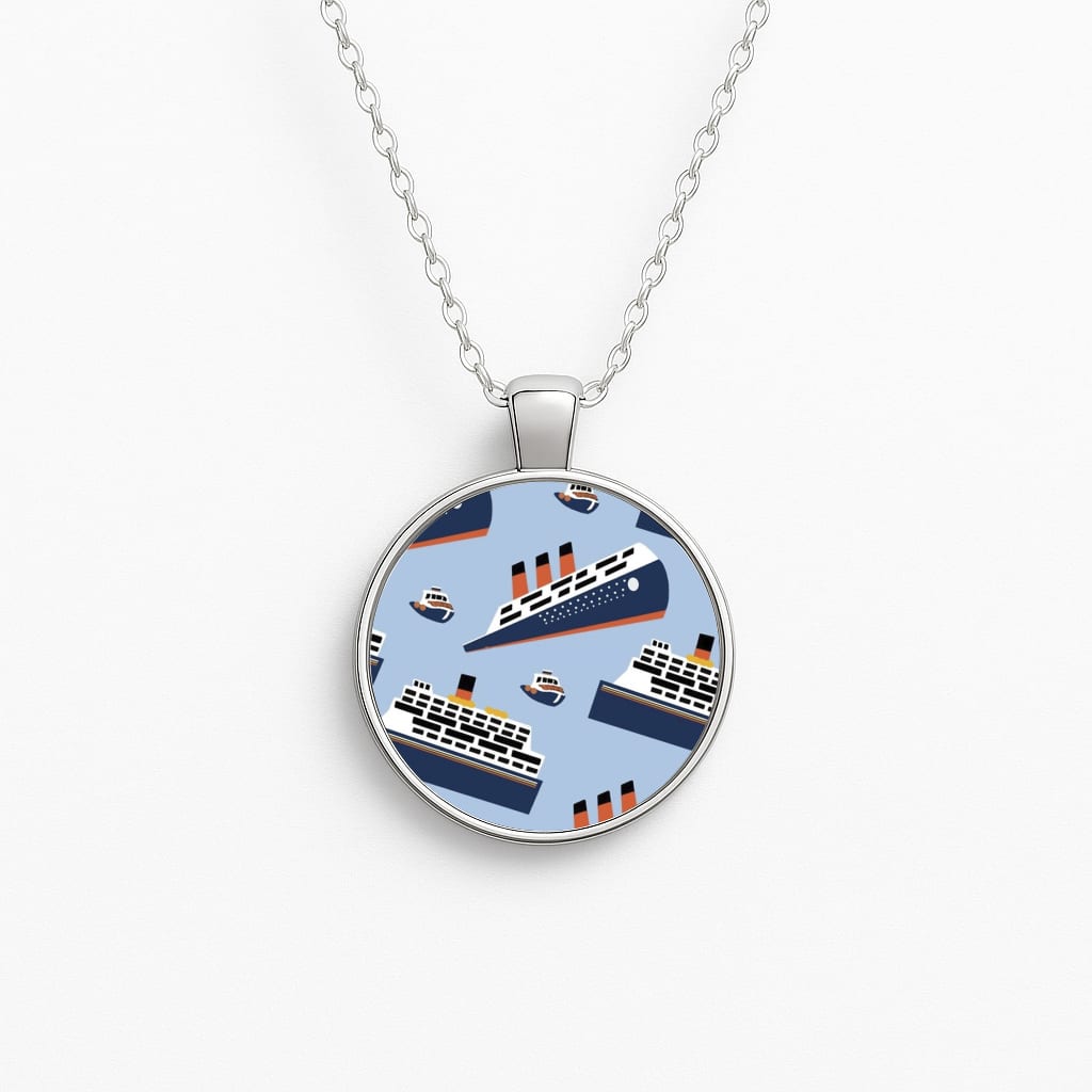 Ferry Boat Scrub Cap - Grey's Anatomy Circle Necklace