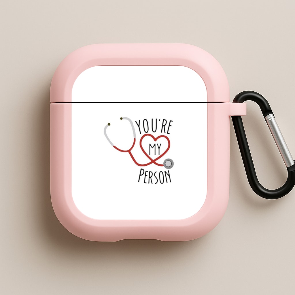 You're My Person - Grey's Pink AirPods Case