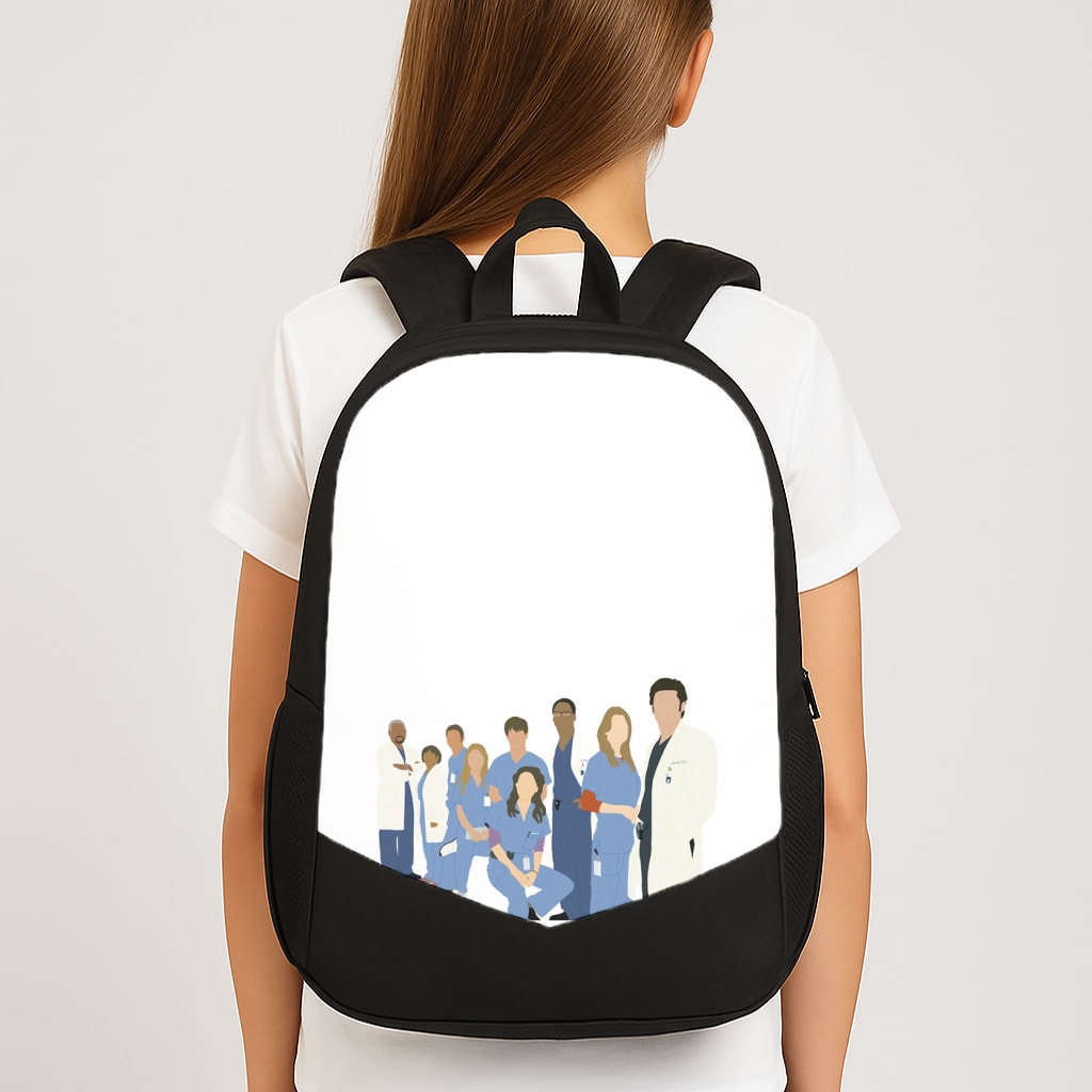 Cartoon Crew - Grey's Backpack