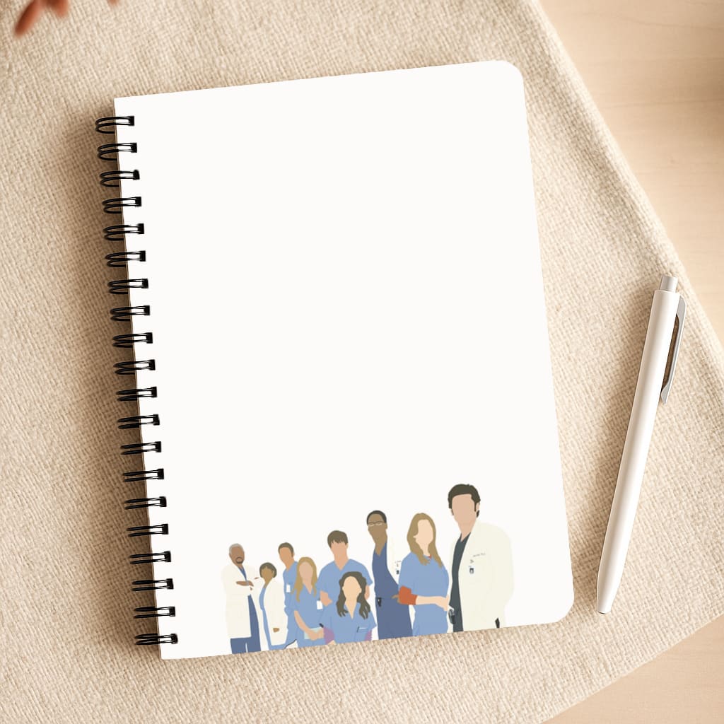 Cartoon Crew - Grey's Notepad