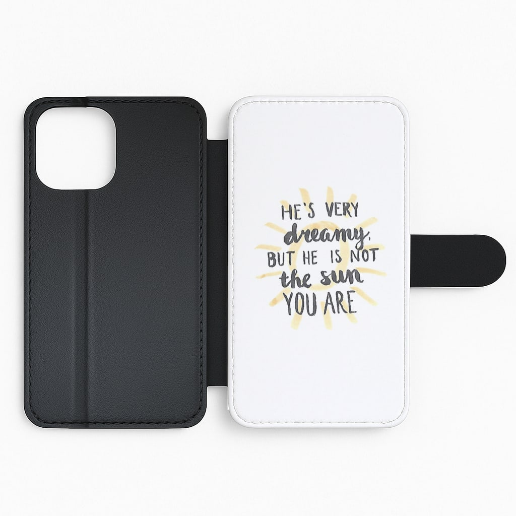 He's Very Dreamy - Grey's Anatomy Flip Phone Case