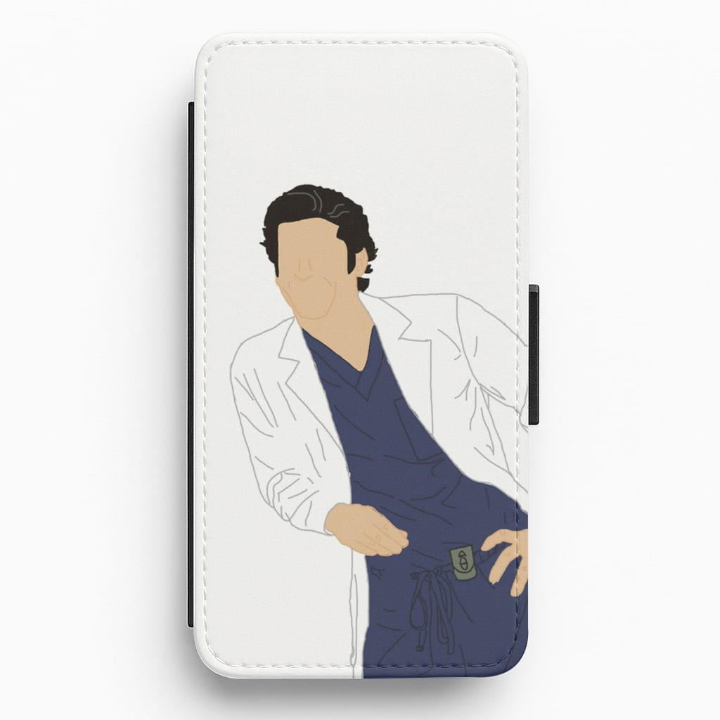 Derek Shepherd - Grey's Flip / Wallet Phone Case