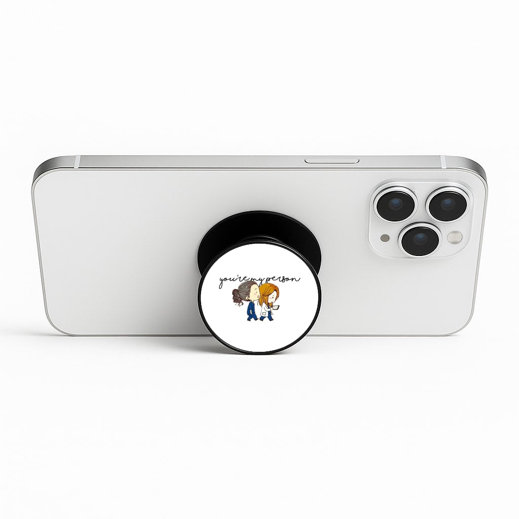 You're My Person Cartoon - Grey's Phone Stand