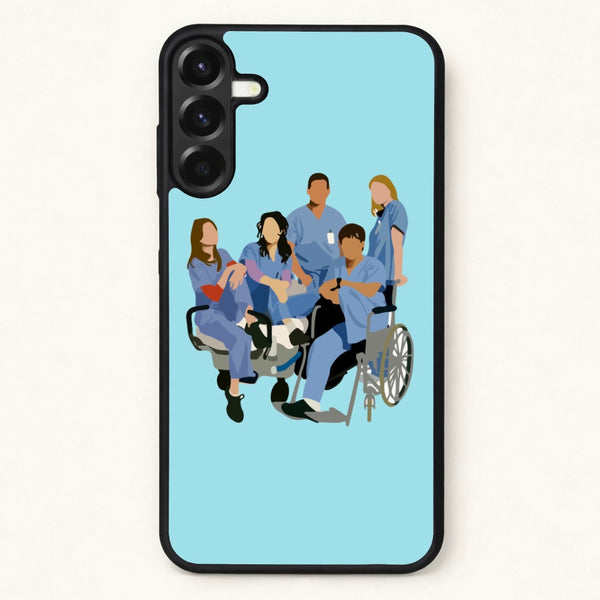 Greys Cast Phone Case for Galaxy A37