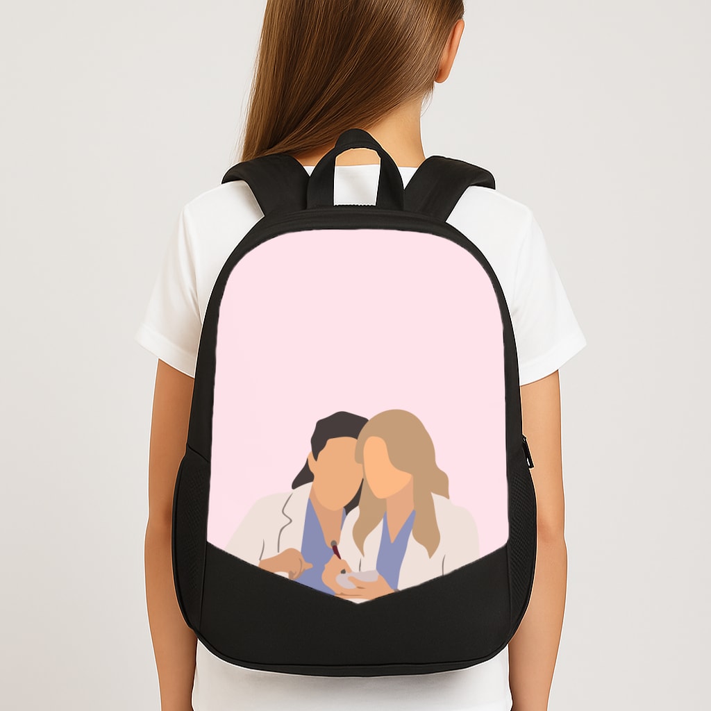 Faceless Characters - Grey's Backpack