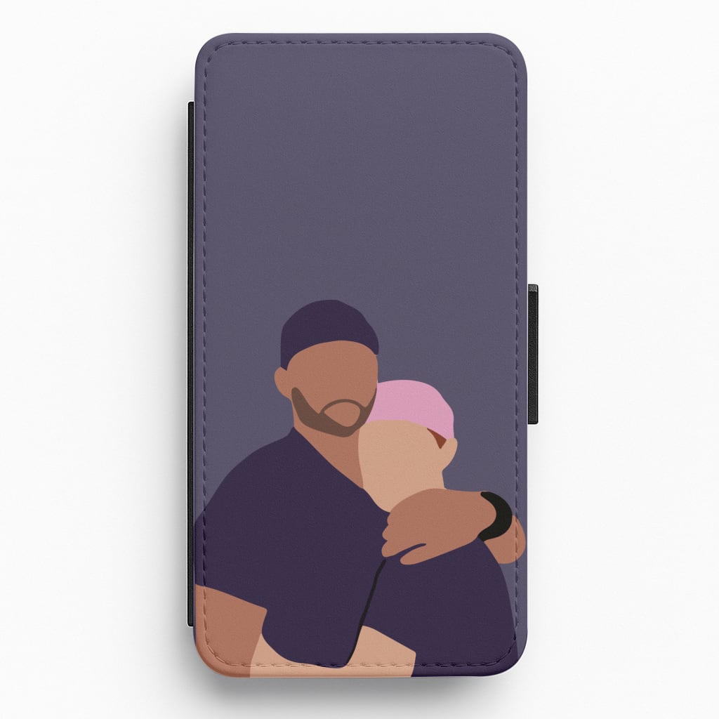 Hugging Doctors - Grey's Anatomy Flip / Wallet Phone Case