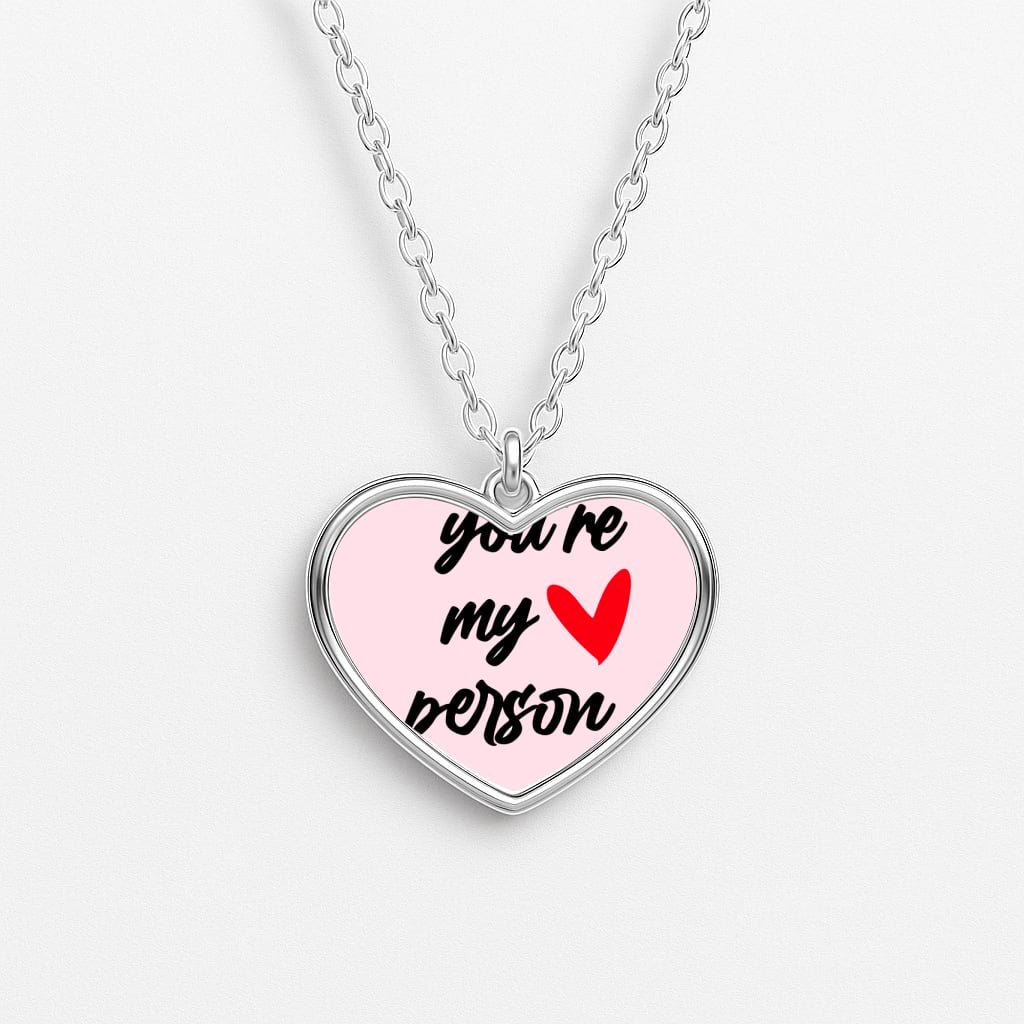 You're My Person Love - Grey's Heart Necklace